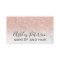 Makeup elegant typography marble rose gold glitter