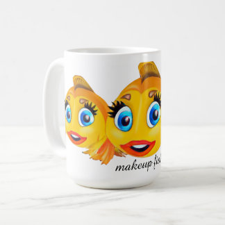 MAKEUP FISH mug