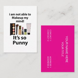 Makeup Funny Pun Makeup