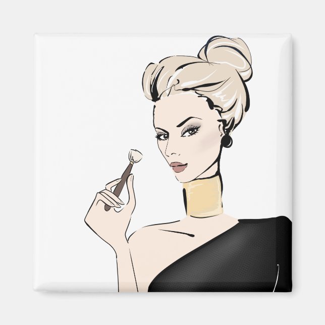 Makeup girl magnet (Front)