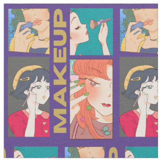 MAKEUP GIRLS PURPLE FABRIC