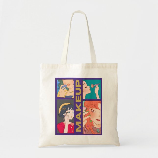 MAKEUP GIRLS TOTE BAG (Front)