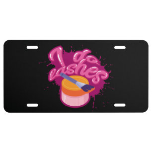 Makeup - I Do Lashes - For Beauticians License Pla Plate