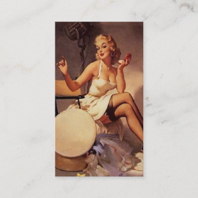 Makeup Is Beauty Business Card (Front)