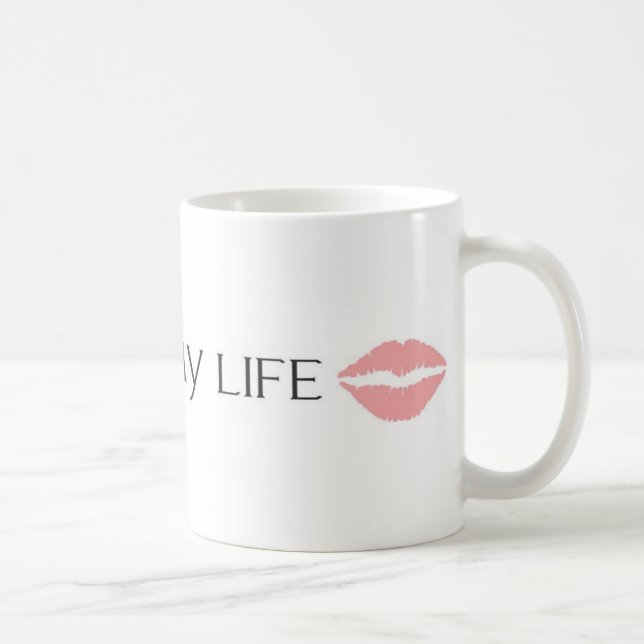 makeup is my life coffee mug (Right)