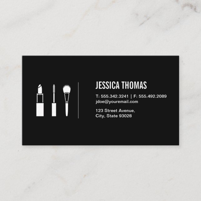Makeup Kit Business Card (Front)