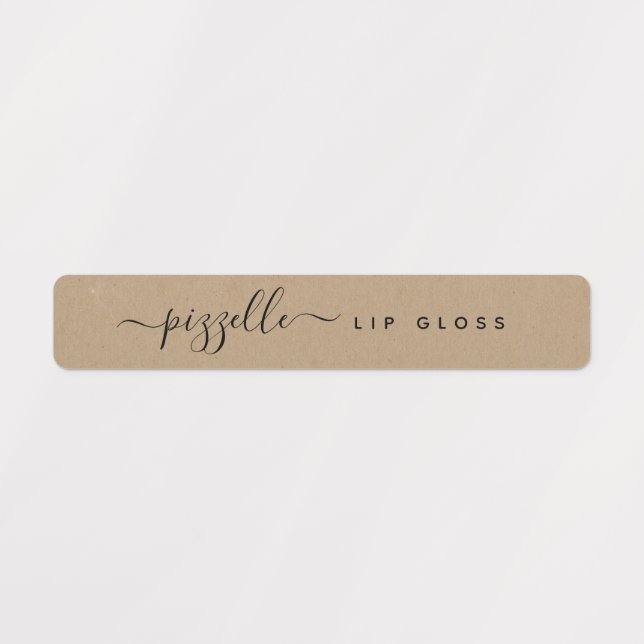 Makeup Label - Lip Gloss, Balm, Chapstick, Mascara (Design 1)