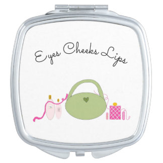Makeup Looks Compact Mirror
