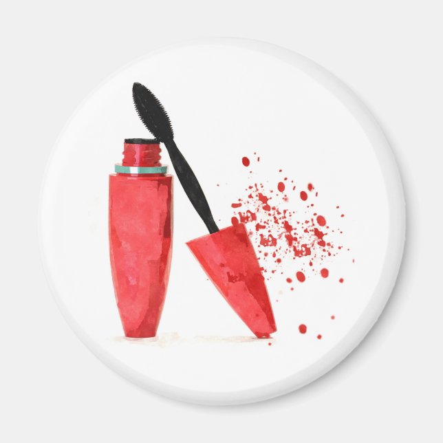 Makeup mascara fashion glamour trendy red magnet (Front)
