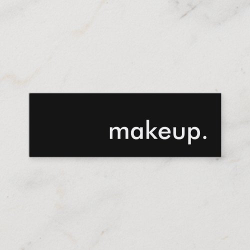 makeup. business card templates
