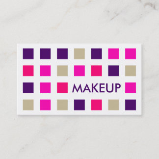 MAKEUP (mod squares) Business Card