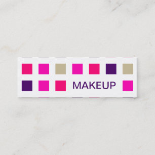 MAKEUP (mod squares) Mini Business Card