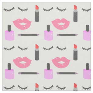 Makeup Pattern Fabric