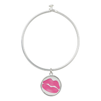 Makeup, Pink Lips, Design Bangle Bracelet