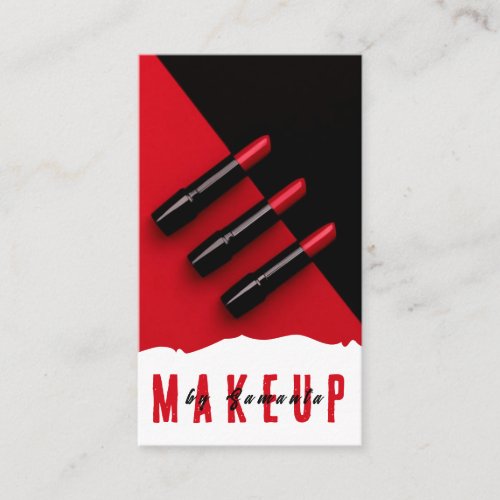 Makeup PMU Microblading Henna Salon Business Card