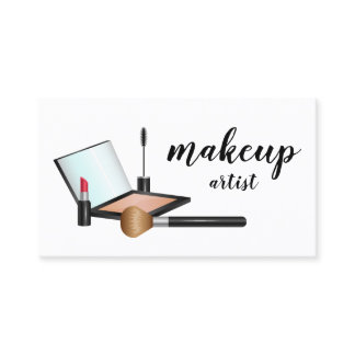 Makeup Products Makeup Artist Cosmetologist Business Card