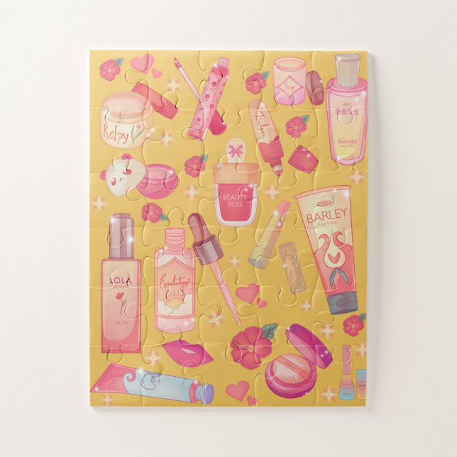 makeup ,puzzle, jigsaw puzzle (Vertical)
