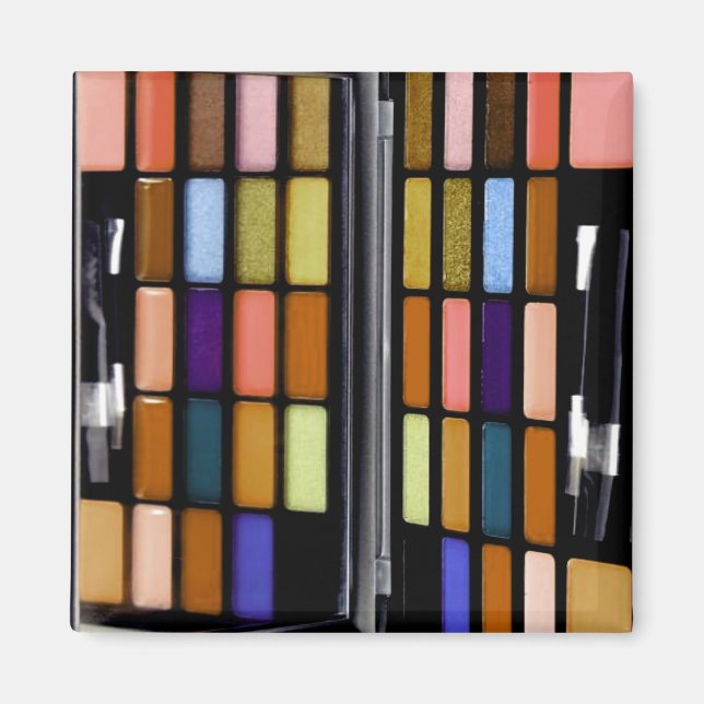 Makeup Set Trendy Colorful Palette Magnet (Front)