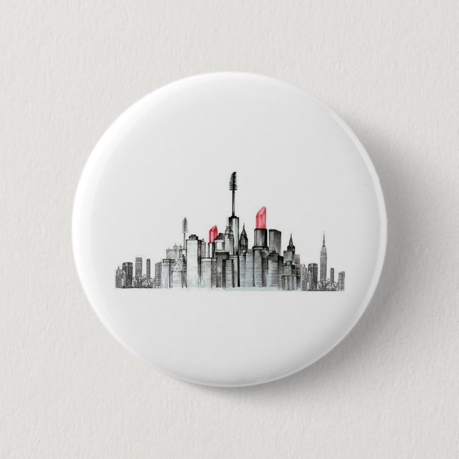 Makeup Sky Line Button (Front)