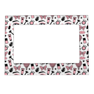 Makeup Sticker Pattern Magnetic Frame