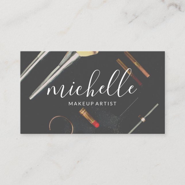 Makeup Tool Kit Business Card (Front)