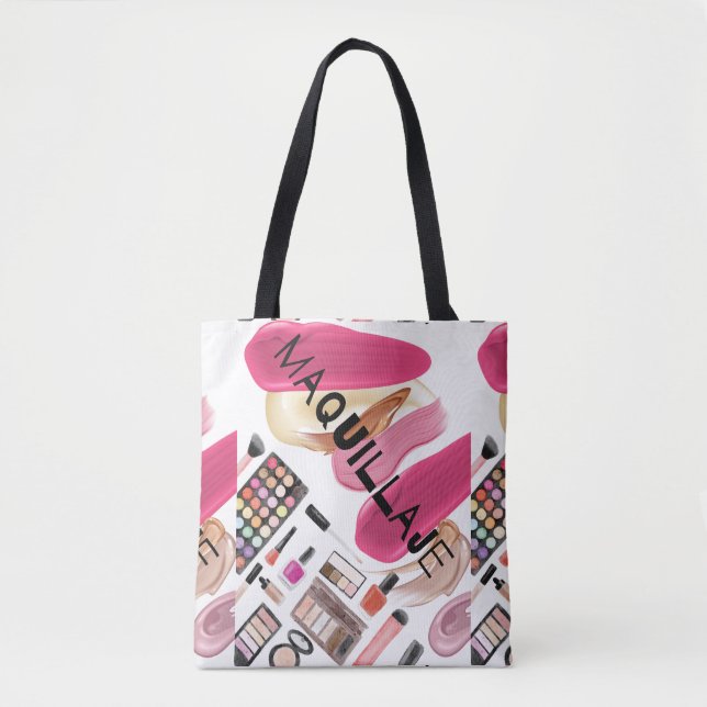 makeup tote bag (Front)