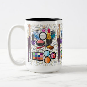 makeup Two-Tone coffee mug