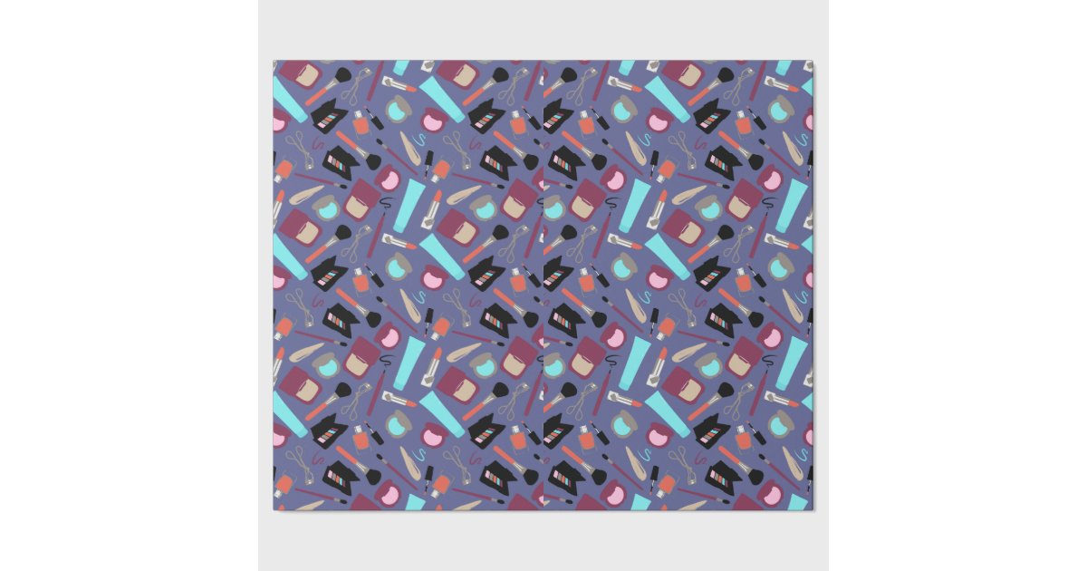 Makeup Wrapping Paper V2 Zazzle