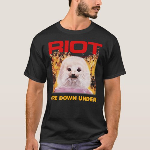 Makeusagreatstore riot fire Down Under 1981 T_Shir T_Shirt