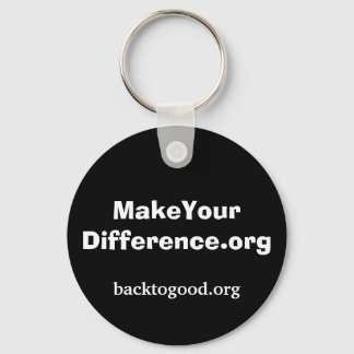 MakeYourDifference.org keychain