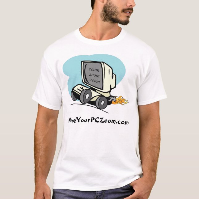 MakeYourPCZoom.com T-Shirt (Front)