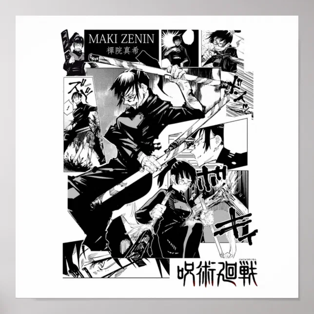 Maki zenin poster | Zazzle