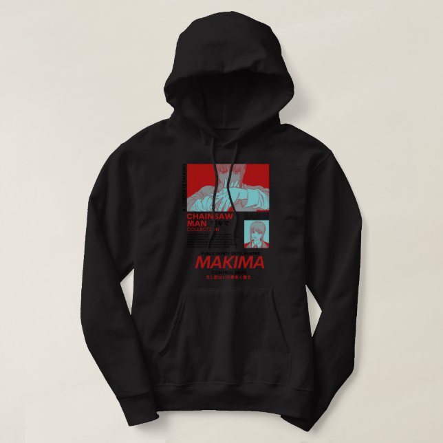 Makima Red - Chainsaw Man Classic Hoodie (Design Front)