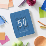 Making 50 look good colorful birthday celebration iPad smart cover<br><div class="desc">Celebrate your 50th birthday in style with this colorful chic elegant 50 and fabulous birthday design. A modern design with script text and bold graphics. Change the colour to customise. Part of a collection.</div>