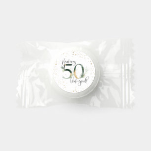 Making 50 Look Good Green Gold Botanical Birthday Life Saver® Mints