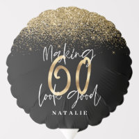 Making 60 look good gold Birthday party
