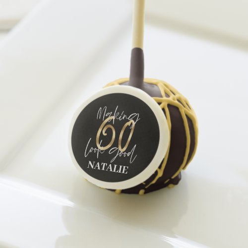 Making 60 look good gold Birthday party favor