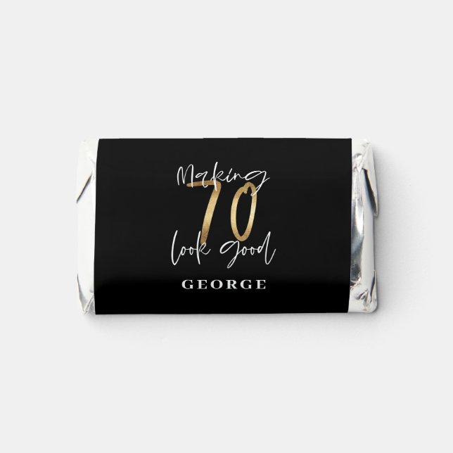 making 70 look good birthday party favor (Front)