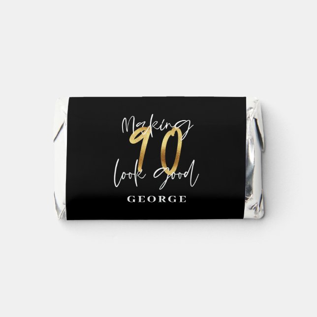 making 90 look good birthday party favor (Front)