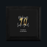 Making 90 look good gold birthday  gift box<br><div class="desc">Making 90 look good gold effect birthday gift box. Color can be changed. part of a collection.</div>