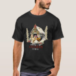 Making A List Chicken It Twice Funny Christmas Pri T-Shirt