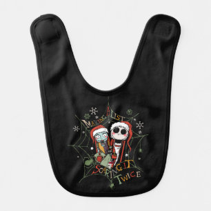 Making A List Scaring it Twice Baby Bib