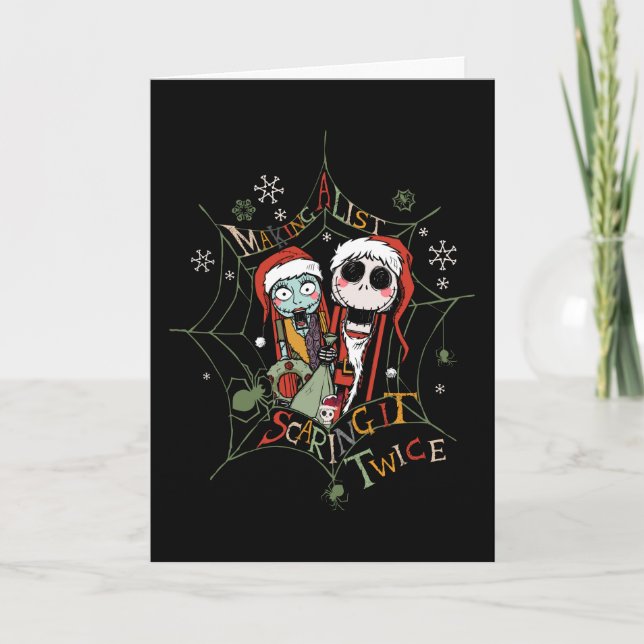 Making A List Scaring it Twice Card (Front)