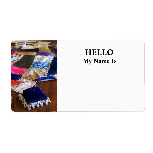 Making a Quilt Label (Front)