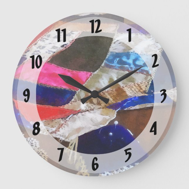 Making a Quilt Large Clock (Front)