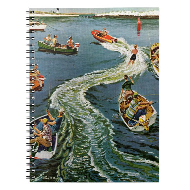 Making A Wake by Ben Kimberly Pins Notebook (Front)