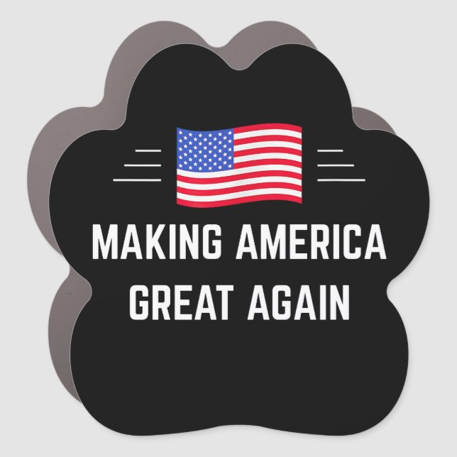 Making America Great Again Car Magnet (Front)