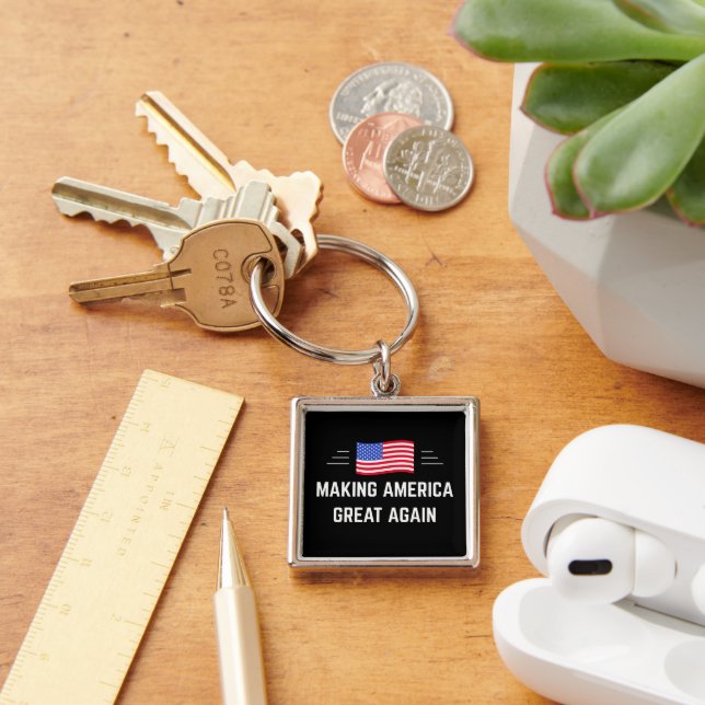 Making America Great Again Keychain (Desk)