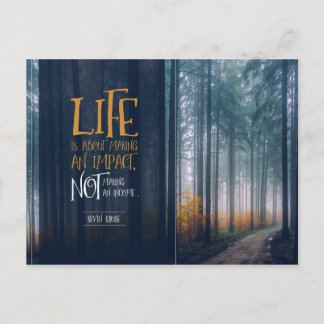 Making An Impact Postcard