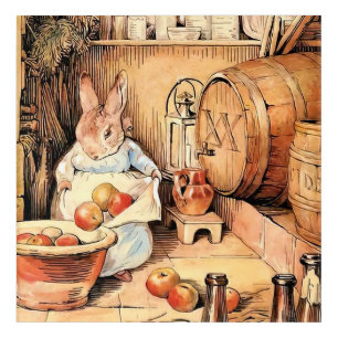 “Making Apple Cider” by Beatrix Potter Acrylic Print